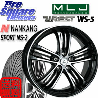 MLJ WREST_WS-5 20 X 8 +38 5穴 114.3NANKANG TIRE NS-2 245/40R20アルファード ヴァンガード ヴェルファイア ハリアー ハリアーハイブリット