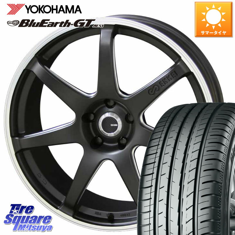 KYOHO ENKEI TUNING SC38 ホイール 4本 18インチ 18 X 8.0J(86 Brembo) +48 5穴 100 YOKOHAMA R4623 ヨコハマ BluEarth-GT AE51 215/40R18 BRZ・86ハチロクブレンボキャリパー対応