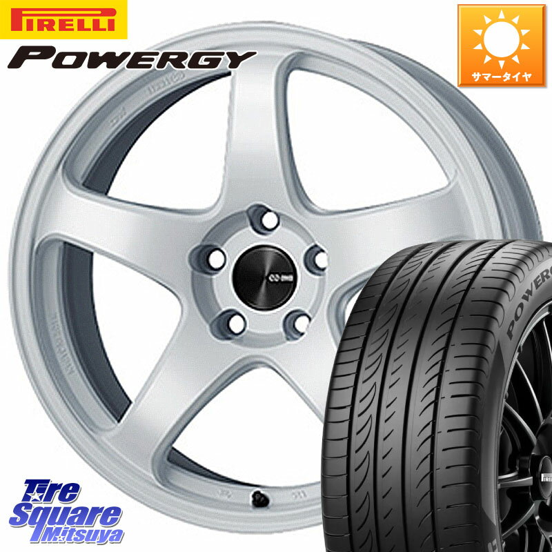 KYOHO ENKEI エンケイ PerformanceLine PF05 WH 17インチ 17 X 7.0J +45 5穴 114.3 ピレリ POWERGY パワジー サマータイヤ 215/45R17 セレナ セレナ