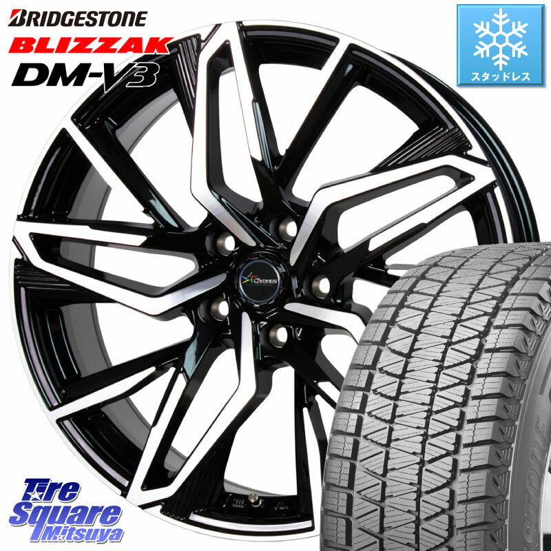 ブリヂストン ブリザック DM-V3 DMV3 ■ 2023年製 スタッドレス 215/70R16 HotStuff Chronus CH-112 クロノス CH112 ホイール 16インチ 16 X 6.5J +50 5穴 114.3