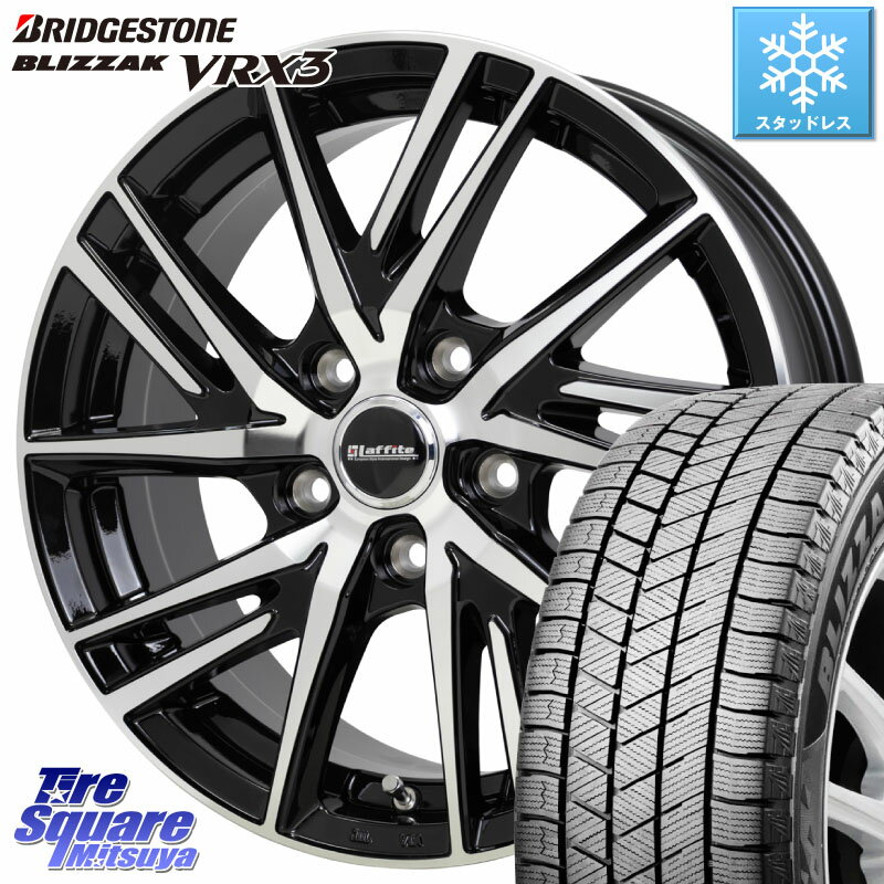 ブリヂストン ブリザック BLIZZAK VRX3 スタッドレス 225/50R17 HotStuff ラフィット LW06-2 LW-06-2 ホイール 17インチ 17 X 7.0J +48 5穴 114.3 WRX S4