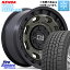 KENDA ケンダ KR36 ICETEC NEO アイステックネオ 2023年製 スタッドレスタイヤ 225/50R17 BLACK RHINO ATLAS アトラス OB ホイール 17インチ 17 X 8.0J +38 5穴 114.3 RX-8