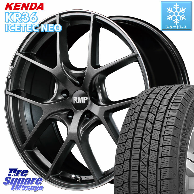 KENDA ケンダ KR36 ICETEC NEO アイステックネオ 2023年製 スタッドレスタイヤ 225/50R17 MANARAY MID RMP - 025F ホイール 17インチ 17 X 7.0J +48 5穴 114.3 WRX S4