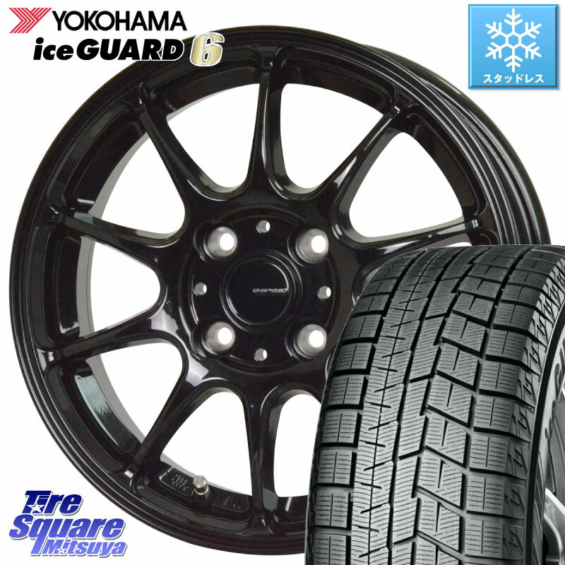 YOKOHAMA R2761 iceGUARD6 ig60 アイスガード ヨコハマ スタッドレス 155/55R14 HotStuff G.SPEED G-07 ホイール 14インチ 14 X 4.5J +45 4穴 100