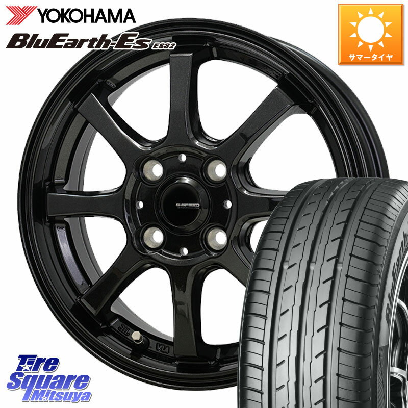 HotStuff G-SPEED G-08 ホイール 16インチ 16 X 6.0J +45 4穴 100 YOKOHAMA R6286 BluEarth-Es ES32 ヨコハマ 195/65R16 ライズ ロッキー ガソリン車 4穴