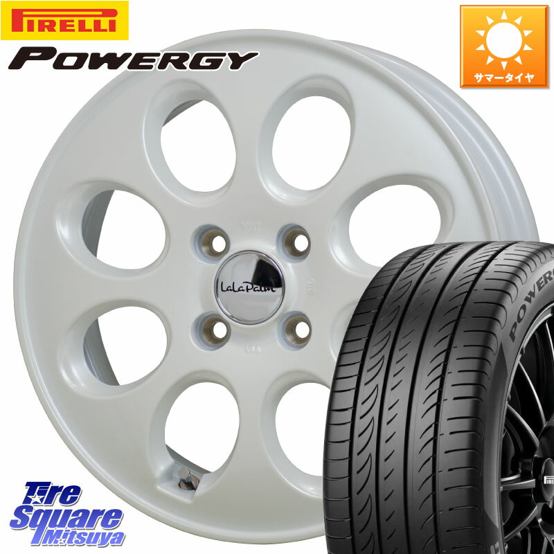 HotStuff ララパーム LaLa Palm Oval ホイール 15 X 4.5J +45 4穴 100 ピレリ POWERGY パワジー サマータイヤ 165/55R15 N-BOX デリカミニ2WD タント スペーシア サクラ