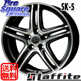 HotStuff ラフィット_SK-5 17 X 7 +50 5穴 100ROADSTONE N_blue_ECO 225/60R17レガシーアウトバック