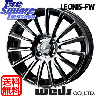 WEDS Leonis_FW 15 X 6 +43 4穴 100ROADSTONE N_blue_ECO 185/60R15