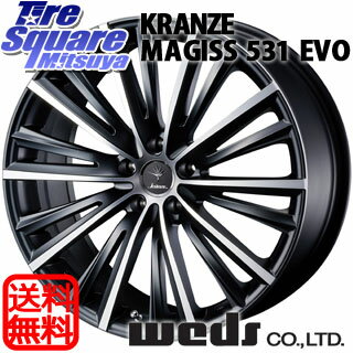 Weds MAGISS_531_EVO 20 X 8.5 +44 5穴 114.3NANKANG TIRE NS-2 225/35R20