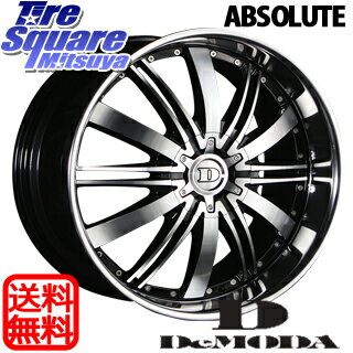 DEMODA Absolute 20 X 8.5(US) +20 6穴 139.7ミシュラン ラチチュードツアーHP 255/50R20