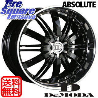 DEMODA Absolute 20 X 8.5 +43 5穴 114.3ブリヂストン POTENZA_S001 245/40R20デリカD:5 アウトランダー エクストレイル