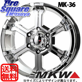 MKW MK-36 17 X 8(US) +25 6穴 139.7グッドイヤー DURATRAC 265/70R17