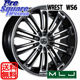 MLJ WREST_WS-6 19 X 8 +38 5穴 114.3ミシュラン プライマシーLC 245/45R19ハリアー ハリアーハイブリット