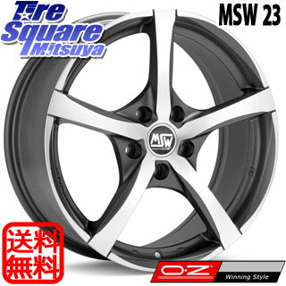 MSW by OZ MSW23 17 X 7 +42 4穴 100ピレリ Cinturato_P1 215/45R17