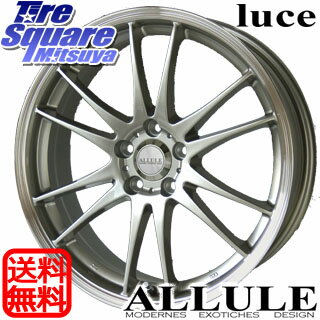 ALLULE Luce（ルーチェ） 17 X 7 +38 5穴 114.3TOYOTIRES ECO_WALKER 215/45R17