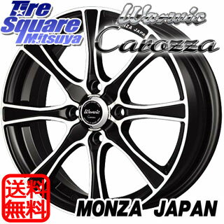 MONZA Warwic_Carozza 16 X 6 +43 4穴 100NANKANG TIRE NS-2 195/50R16アクア ヴィッツ ヴィッツ カローラアクシオ カローラフィールダー シエンタ ポルテ