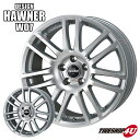 17インチHawner W07(ハウナーW07) 17×7.0J 5/112 5/100 4/100 5/120スーパーシルバー AUDI VW BMW BENZ 純正ボルト対応 新品アルミホイール1本価格 ☆1台分(4本セット)で送料無料☆