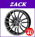 新品アルミホイール1本価格 16インチZACK JP-104 16×6.5J 5/114.3 +35ハイパーグレー ザック JP104 塩水腐食防止加工済み
