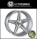 20インチホイール単品artFORM AF301(アートフォルム) 20×10.5J 5/120 +35 HUB:72.6Φ ブラッシュド/マットシルバーBMW /F10/F12/F01/E92 M3 ※リア用 など 新品アルミホイール1本価格JWL規格適合品