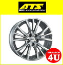 新品アルミホイール1本価格 17インチATS CP type 17×7.5J 5/108 +46 HUB:65.1φ純正ボルト対応ポーラーシルバー プジョー・シトロエン専用 407・508・607