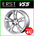19インチERST VS5 19×8.0J 5/108 +49シルバーポリッシュ エアスト VS5 VOLVO V50(MB)/V60(FB)/V70(SB・BB)/XC70(SB)/XC60(DB)/XC90(CB) 鋳造 新品アルミホイール1本価格 1台分購入でハブリング付属