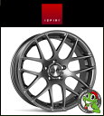 19インチIspiri Wheel ISR1 19×8.5J 5/112 +32 HUB:66.56φMatte Graphite(マットグラファイト) 1985 イスピリホイール 新品アルミホイール1本価格 正規輸入品JWL適合品 スタンス VW ゴルフ5〜7、Audi A4、A5