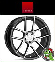 20インチIspiri Wheel ISR6 20×8.5J 5/112 +35 HUB:66.56φSatin Graphite Machined(サテングラファイトマシン) 1985 イスピリホイール 新品アルミホイール1本価格 正規輸入品JWL適合品 スタンス Audi A4、A6