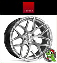 19インチIspiri Wheel ISR10 19×10.0J 5/120 +22 HUB:72.56φ/74.1φDiamond Silver(ダイヤモンドシルバー) 19100 イスピリホイール 新品アルミホイール1本価格 正規輸入品JWL適合品 スタンス BMW E60/61