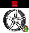 19インチIspiri Wheel ISR12 19×8.5J 5/112 +32 HUB:66.56φGraphite Brushed(グラファイトブラッシュド) 1985 イスピリホイール 新品アルミホイール1本価格 正規輸入品JWL適合品 スタンス Audi A4、A5