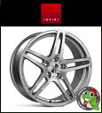 19インチIspiri Wheel ISR12 19×8.5J 5/120 +35 HUB:72.56φ/74.1φSilver Brushed(シルバーブラッシュド) 1985 イスピリホイール 新品アルミホイール1本価格 正規輸入品JWL適合品 スタンス BMW E90/91/F30/F31