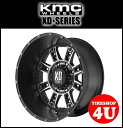 ☆限定1台☆20インチKMC XD809 RIOT 20×9.0J 6H-139.7 ET18 MatteBlack/Machined FJクルーザー 120・150プラド ハイラックスサーフ 4ランナー タコマ ホイール単品4本セット価格