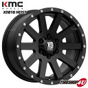 18インチKMC XD818 HEIST 18×8.0J 5/114.3 +35Satin Black with Milled Flange KMC XD ヘイスト JEEP コンパス/パトリオット ダッジ ナイトロ FORD エクスプローラー エクストレイル 新品アルミホイール1本価格