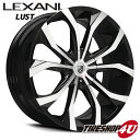 【72時間限定】楽天会員ポイント最大16倍 8/19 〜8/22 迄 24インチ LEXANI(レクサーニ) LUST(CVX-4) 24×10.0J ブラックマシンドリンカーン ナビゲーター(03y〜) フォード F-150 新品タイヤホイール4本セット価格