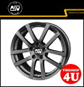 新品アルミホイール1本価格 16インチMSW 22 16×7.0J 4/108 +27 HUB:65.1φ純正ボルト対応フラッシュシルバー MSW designed by OZ CITROEN/シトロエン PEUGEOT/プジョー