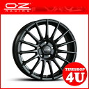【86時間限定】感謝祭期間ポイント最大23倍!10/14-10/18 新品アルミホイール1本価格 17インチOZ SUPERTURISMO-LM(スーパーツーリズモ-LM) 17×7.5J 5/112 +50MB(マットブラック) 1875 VW ゴルフ 純正オーナメント移植・純正ボルト使用
