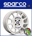 新品アルミホイール1本価格 16インチSPARCO TERRA 16×7.0J 4/98 +37W(ホワイト) 1670 スパルコ テラ フィアット 500、アルファロメオ MITO取付キット付属 ※ブレンボ不可
