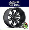 20インチULTRA WHEELS 241SB Gunner 20×9.0J 5H-150 ET30 サテンブラック新品ホイール4本セット価格 FJクルーザー、120/150 プラド、4ランナー、タコマ など