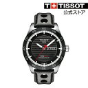 【公式】【メンズ】TISSOT ピーアールエス516 オートマティック パワーマティック80 ブラック文字盤 レザー【ティソ 時計 腕時計 うでとけい 男性 PRS 516 自動巻き 10気圧防水 レザーベルト ウォッチ watch 防水腕時計 防水ウォッチ スポーツ アウトドア】
