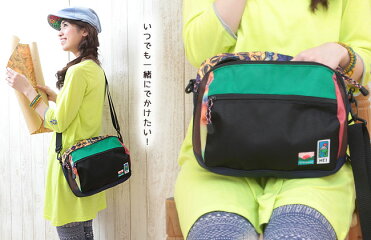 【チチカカ公式】【TITICACA】MEIコラボショルダーバッグ/ZESJ-BB-7060【エスニック小物雑貨】大人気コラボが今年も登場!たっぷり大容量なショルダーを連れてフェスやアウトドアに繰り出そう!肩掛け/カバン/限定モデル/MEI