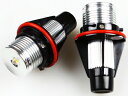 BMW E39 後期E60 E63 E83 X3LED 3Wエンジェルアイ/イカリング/キャンセラー付/ヘッドライト/フォグランプ【S.Pack】