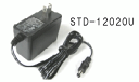 海外/国内 スイッチング ACアダプター STD-12020U 12V 2.0A DCプラグ(外形5.5mm内径2.1mm)