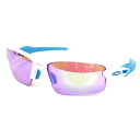 【送料無料】【中古】 OAKLEY オークリー サングラス スポーツサングラス プリズムゴルフ フラック2.0 アジアンフィット ミラーレンズ 009271-1761 PolishedWhite レディース メンズ おしゃれ かわいい ギフト プレゼント