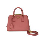 プラダ PRADA ショルダーバッグ ピンク レディース 中古