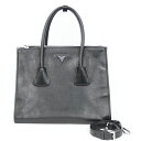プラダ PRADA ショルダーバッグ ブラック レディース 中古