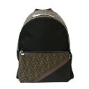 【送料無料】【中古】 FENDI フェンディ Nyron リュック・デイパック ズッカ ブラウン ブラウン レディース おしゃれ かわいい おすすめ ギフト プレゼント ナイロン【BIM】
