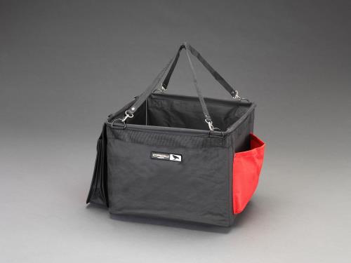 ショッピング収納ケース エスコ (ESCO) 400x400x300mm 折リ畳ミツールバッグ EA925CP-4