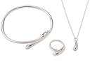 Phoenix ティアドロップ ネックレス & ブレス & リング ring と bracelet は フリーサイズ 3点セット