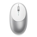 Satechi アルミニウム M1 Bluetooth ワイヤレス マウス Type-C充電ポート付き (Mac Mini, iMac Pro/iMac, MacBook Pro/Air, iPad Proなど2012以降MacOS対応) (シルバー)