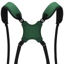 ゴルフキャディバッグ専用 ショルダーベルト 4点式 ストラップ クッション バックル ナイロン 負担を軽減 汚れに強い 耐磨性が優れ 全9スタイル グリーン