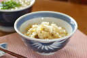 【砥部焼 梅山窯】流れ菊の反茶碗(4.5寸)
